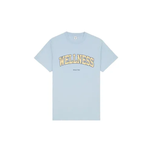 SPORTY & RICH T-Shirts Women's Light Blue