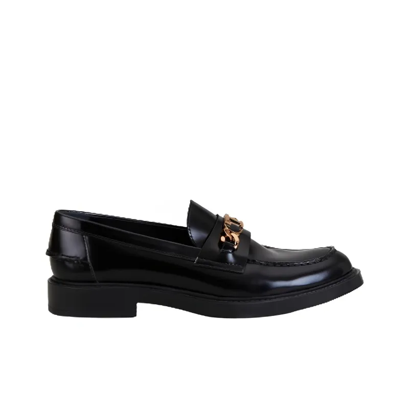TOD'S Buckle-detail Leather Loafers-1