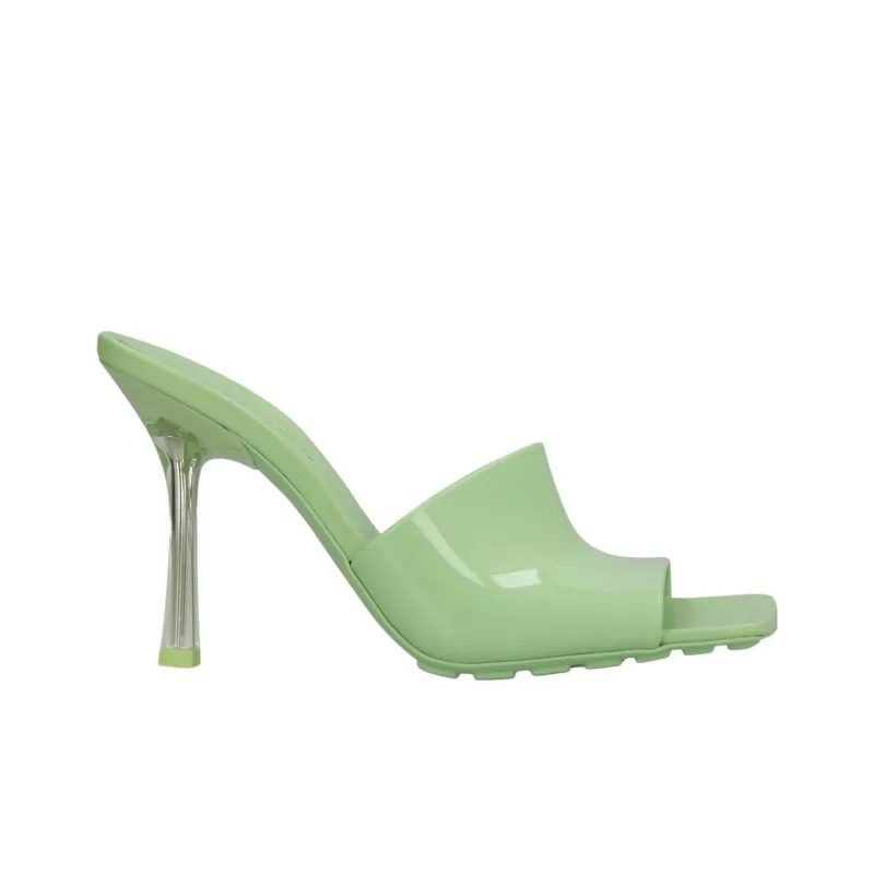Bottega Veneta Transparent-Strap Heel Sandals Women's-1
