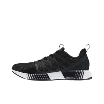Reebok Fusion Flexweave Lightweight Low-Top Running Shoes Men's Black