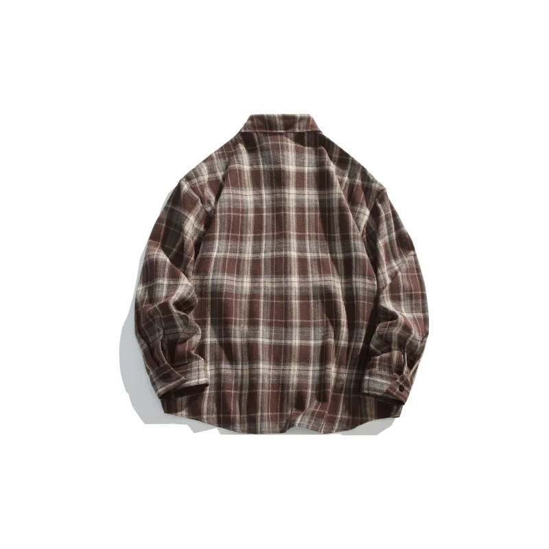PAINT STAIN Long Sleeved Shirt Unisex-16