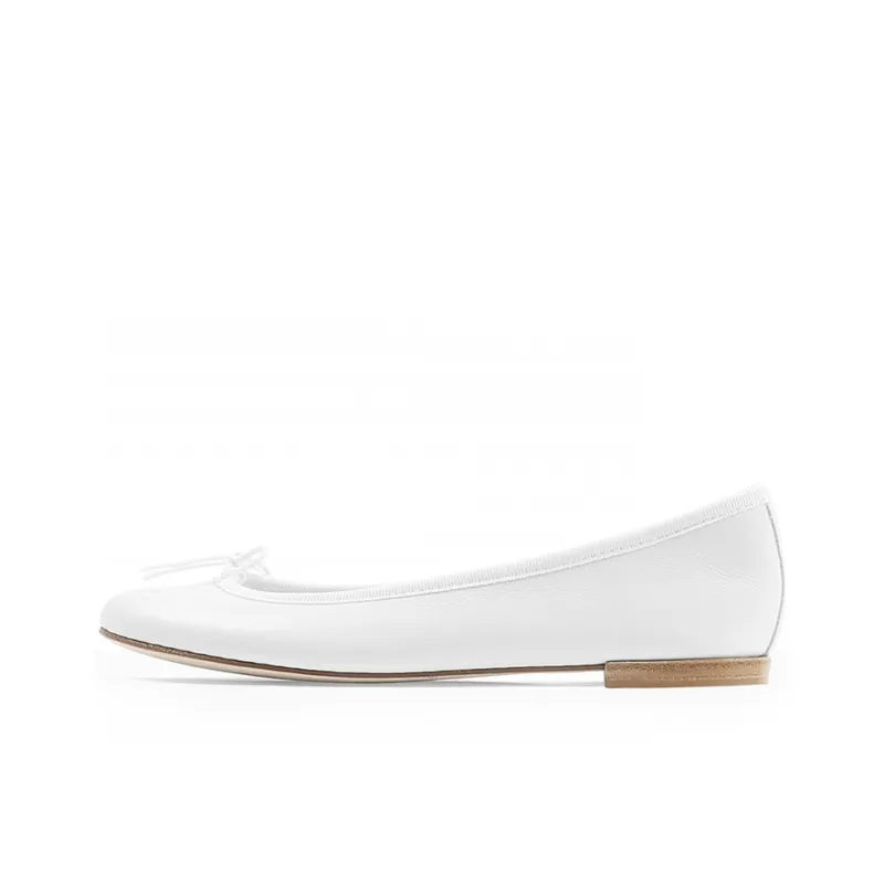 Repetto Cendrillon High Flat Shoes Women's White-0