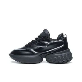 LiNing CF Tracing Collection Low Top Sports Casual Shoes Unisex Black
