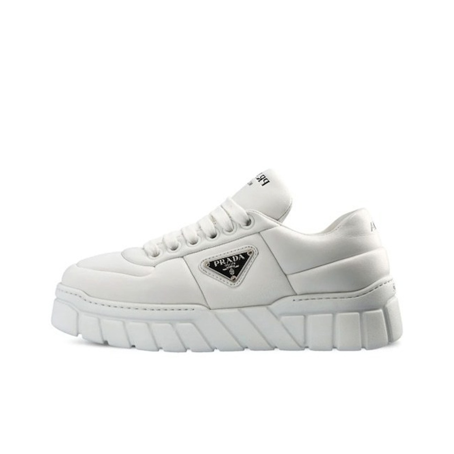 PRADA Women's Padded Nappa Leather 'White' - POIZON