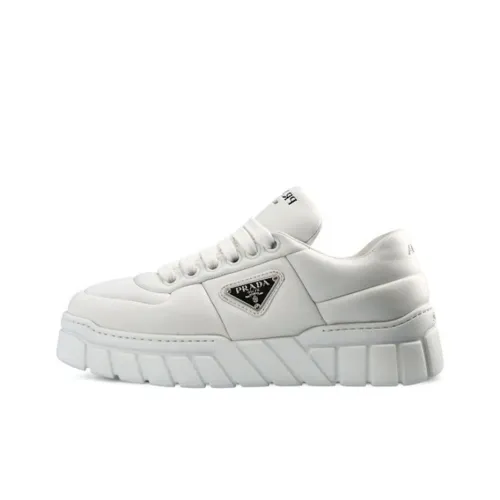 PRADA Women's Padded Nappa Leather 'White'