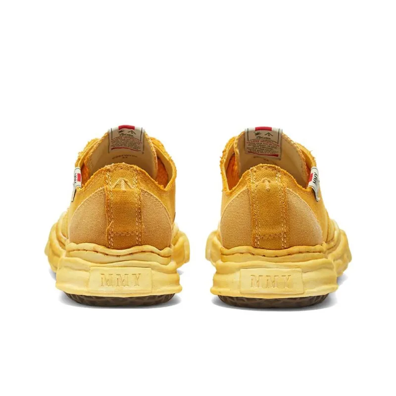 Nigel Cabourn x MIHARA YASUHIRO Stylish Skateboarding Shoes Men's Yellow-3