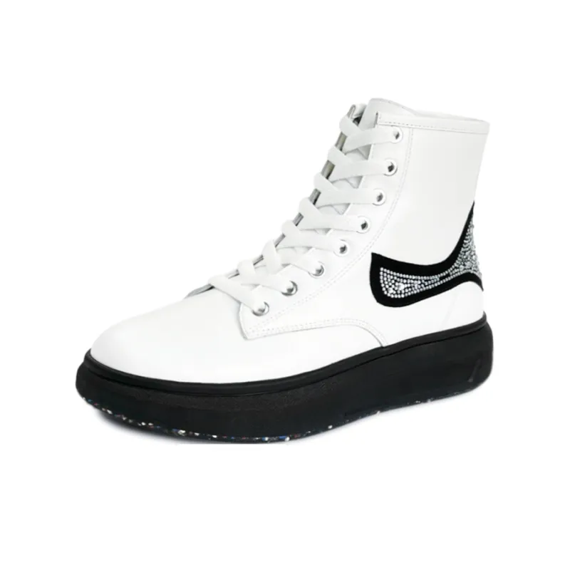 It Must Be Done High Top Casual Shoes Unisex-11