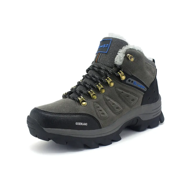 GESENLANG High Top Outdoor Shoes Men's Gray-2