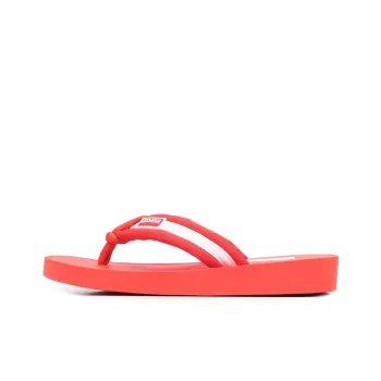 KENZO Logo patch Striped Flip Flops