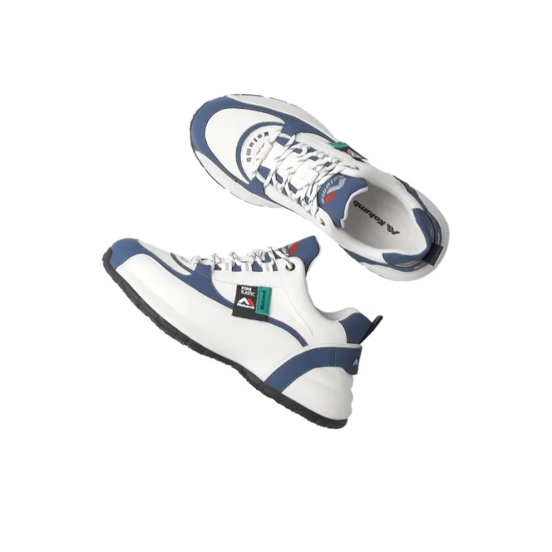 Kolumb Cushioning Low Top Outdoor Shoes Men's White Blue-2