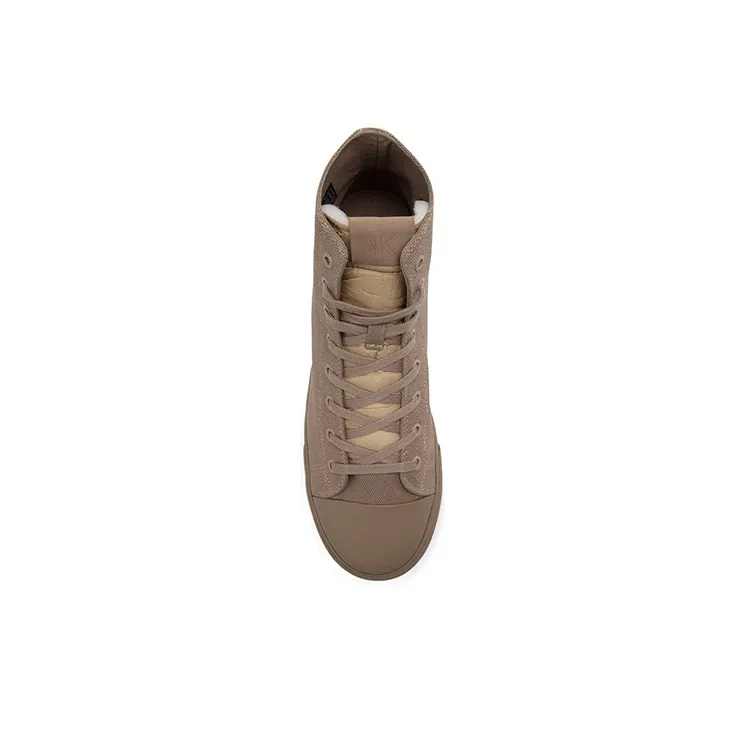 CKJ CALVIN KLEIN JEANS High-Top Skateboard Shoes Men's Brown-3