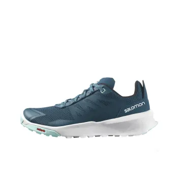SALOMON Patrol Durable Breathable Low Top Outdoor Shoes Women's Blue White