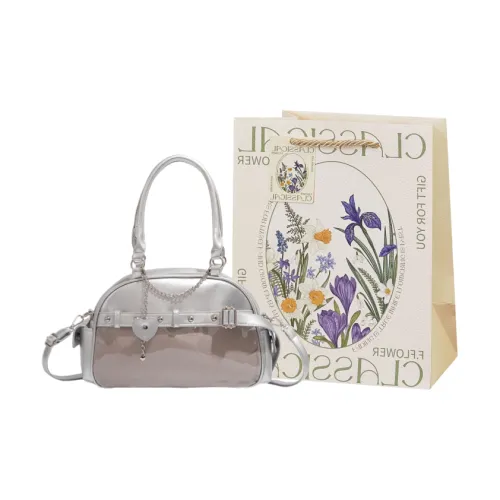 HACIN Handbags Silver