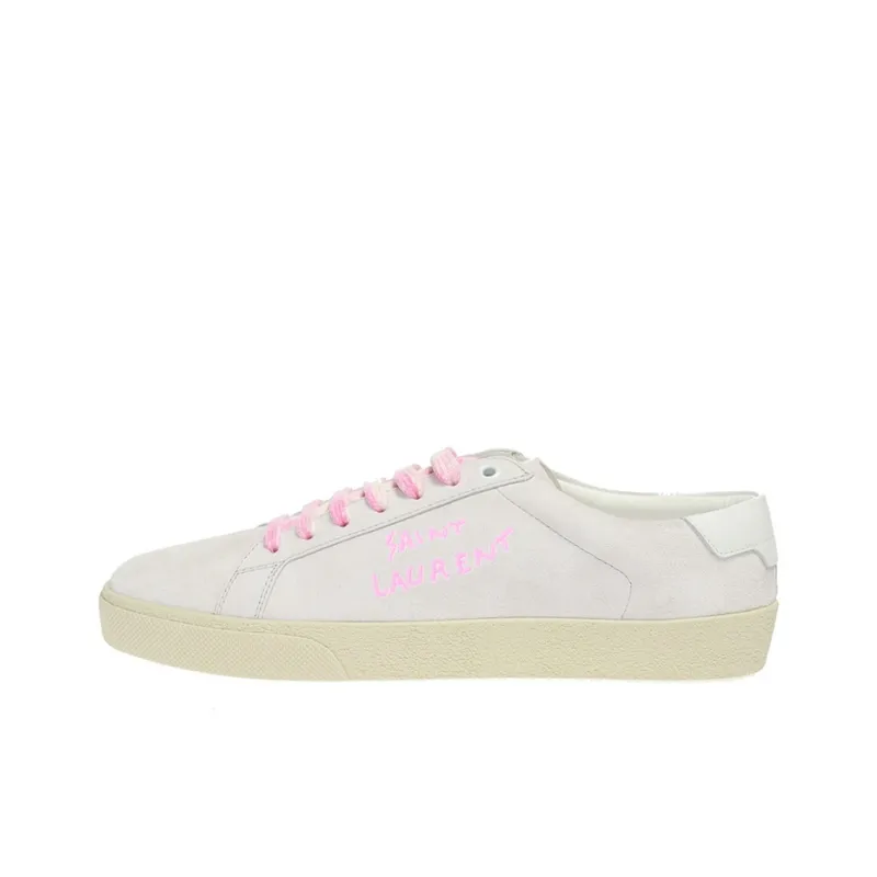 SAINT LAURENT Laurent Stylish Skateboarding Shoes Women's Gray-0