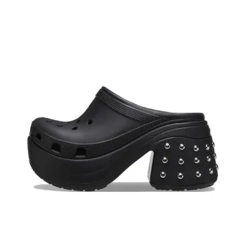 Crocs Siren Studded Clogs 'Black' Women's