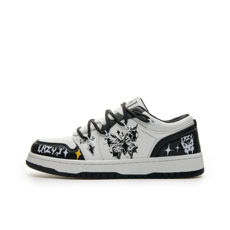 LAZY BONS Abrasion Resistant Breathable Low Top Skateboard Shoes Unisex-18
