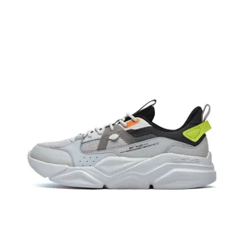 Erke Casual Shoes Men Low Top Shade 1 Gray/Carbon Gray