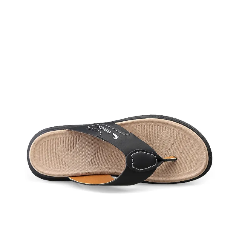 BECK Stylish Sandals Unisex Black-2