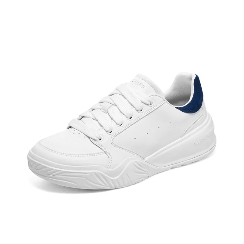 Skechers Sport Denali Shoes 'White Navy' Women's-2