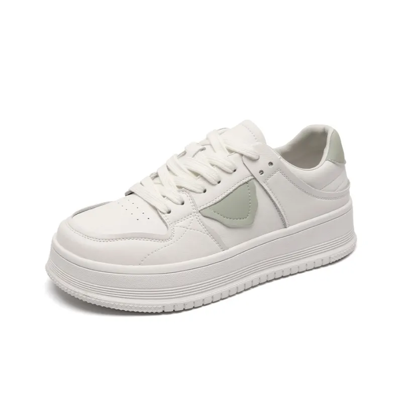 PACO GIL Low-Top Skateboard Shoes Women's White-1