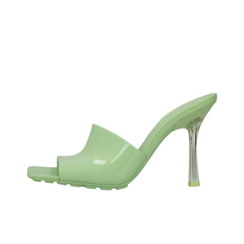 Bottega Veneta Transparent-Strap Heel Sandals Women's-0