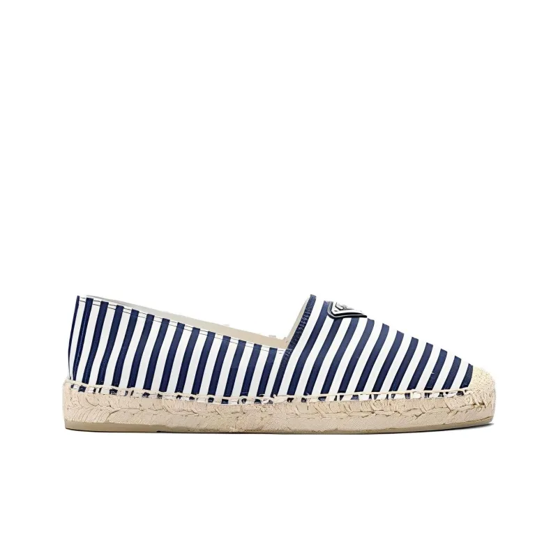 PRADA Casual Single Shoes Women's Blue White-1