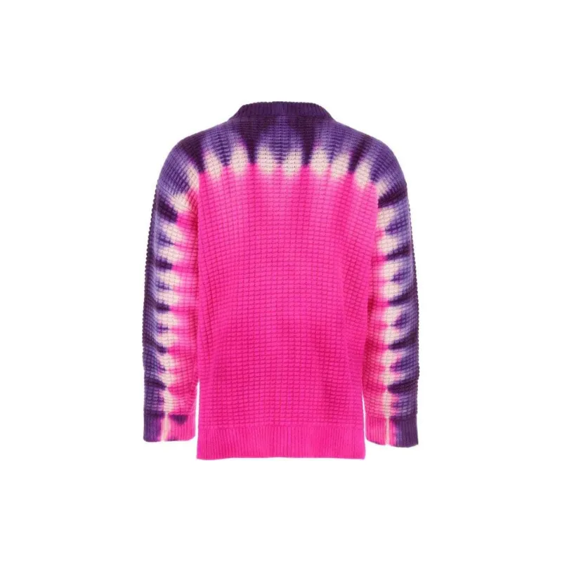 The Elder Statesman Daybreak Tie Dye Cashmere Jumper-1