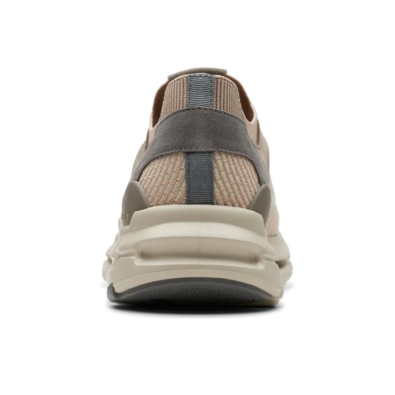 Clarks Low Top Casual Shoes Men's Light Gray-3
