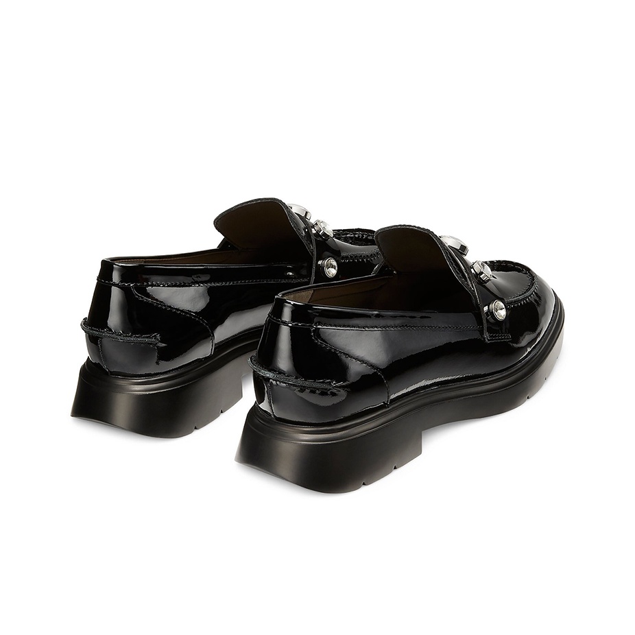 STUART WEITZMAN SJ404SRLBLK 関税送料込 Amazon.com | Stuart Weitzman Women's Soho Loafer, Black, 6.5