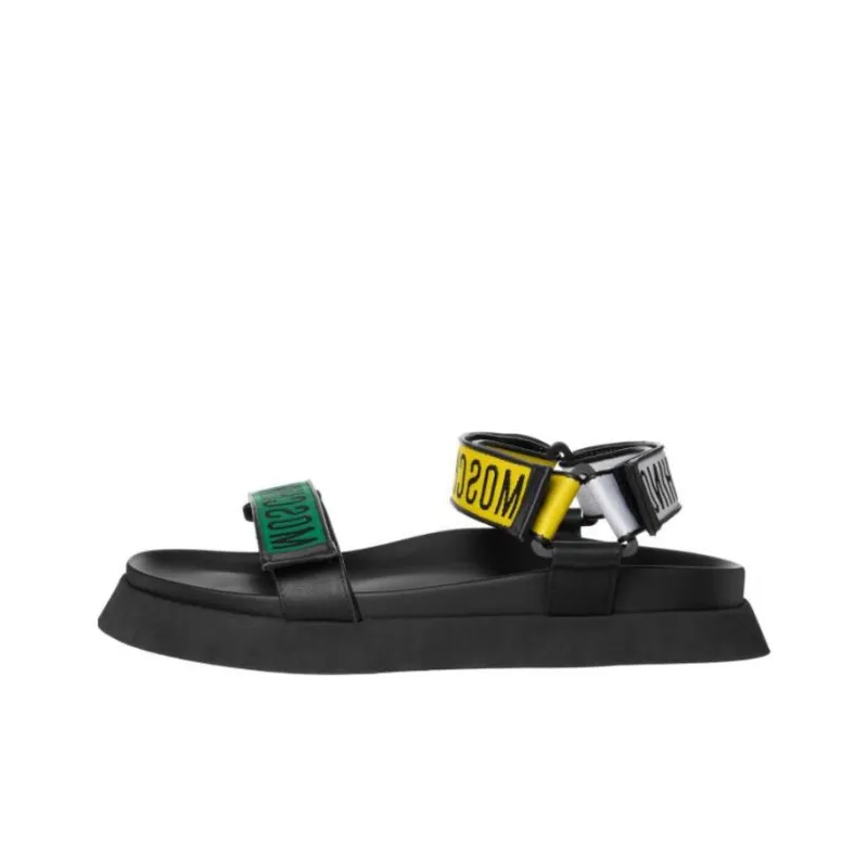 MOSCHINO Strap Sandals Men's Black-0