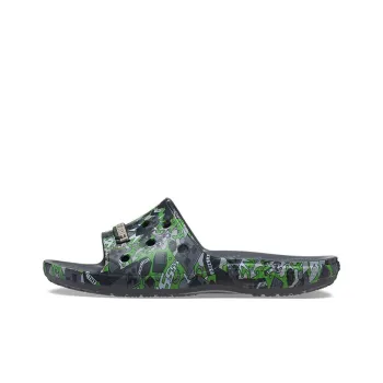 Crocs Classic Slide Minecraft Grey