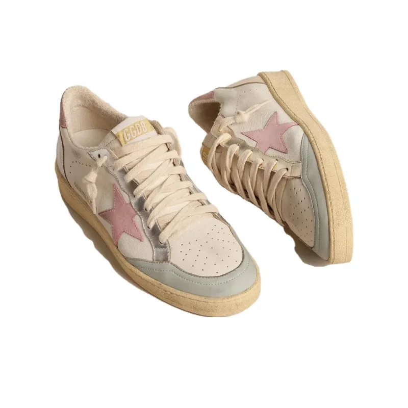 Golden Goose Ball Star Low-top Leather Sneakers-2