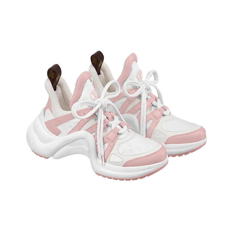 LOUIS VUITTON Lv Archlight Sneakers 'White Pink' Women's-1
