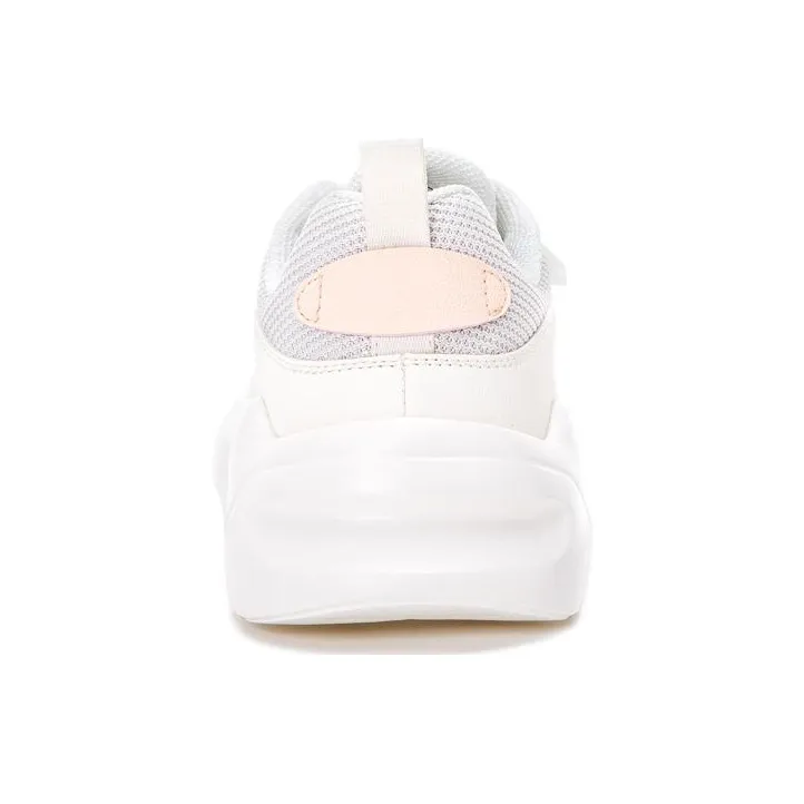 Erke Breathable And Wear resistant Low Top Running Shoes Women's White Blue-3