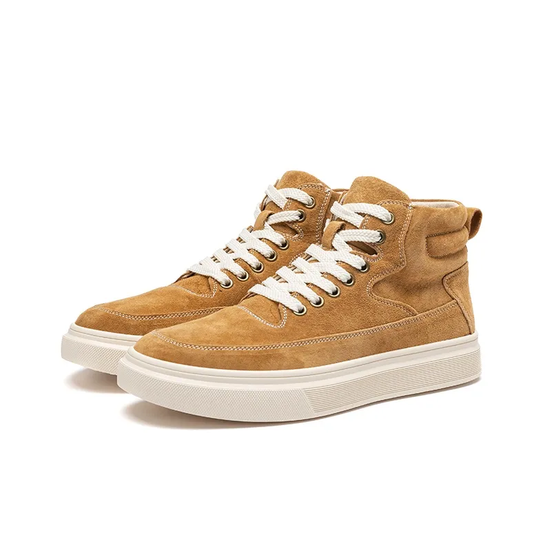 Dignitaries Breathable Height Increase High Top Skateboard Shoes Unisex-7