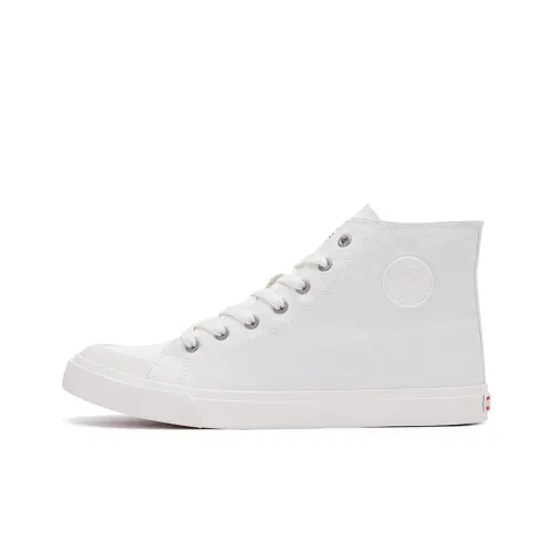 Rockfish Canvas Shoes Women's High-Top White