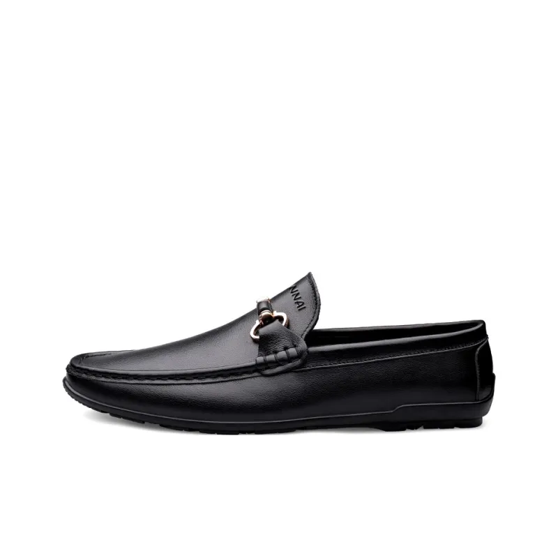 Wen Nai Casual Shoes Men's Black-0