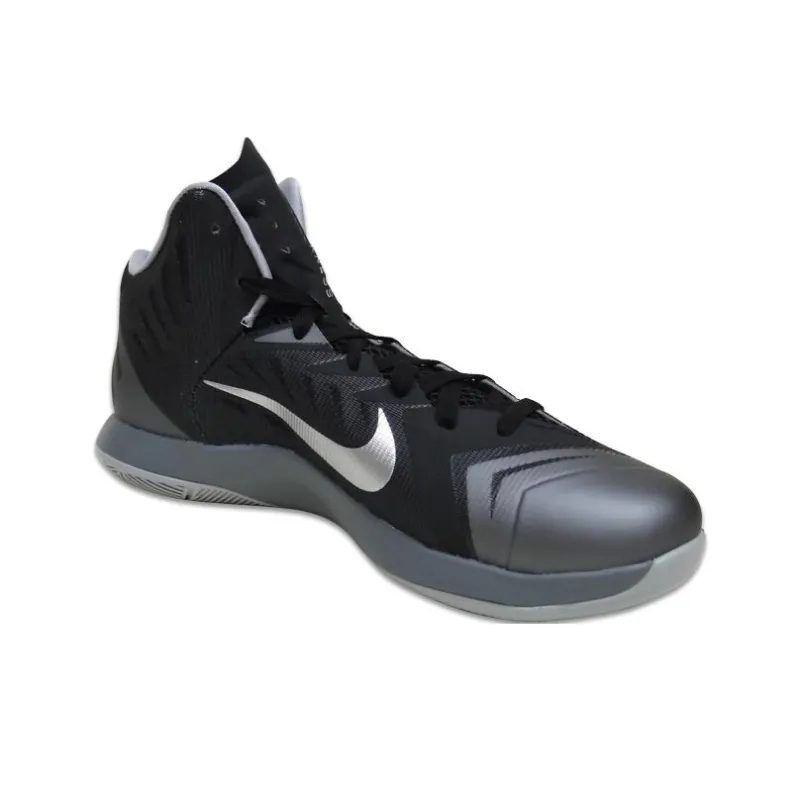Nike Lunar Hyperquickness Slip Resistant Low Top Basketball Shoes Men's Black-1
