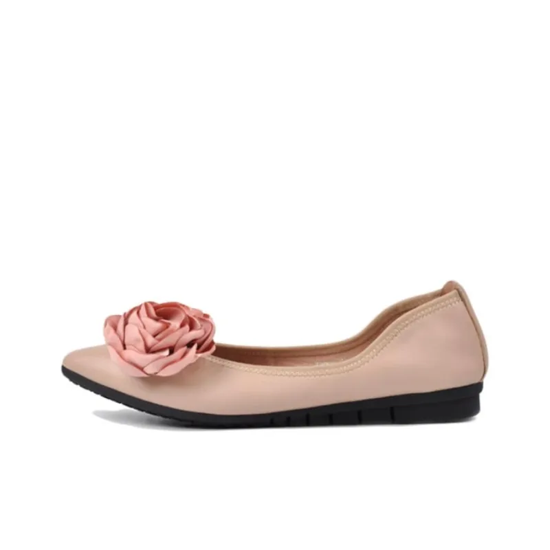 ARTMU Women's Casual Shoes Women's Low Top Black/Apricot-4