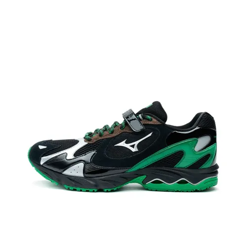 Randomevent X Mizuno Casual Shoes Unisex Low-Top Black/Green