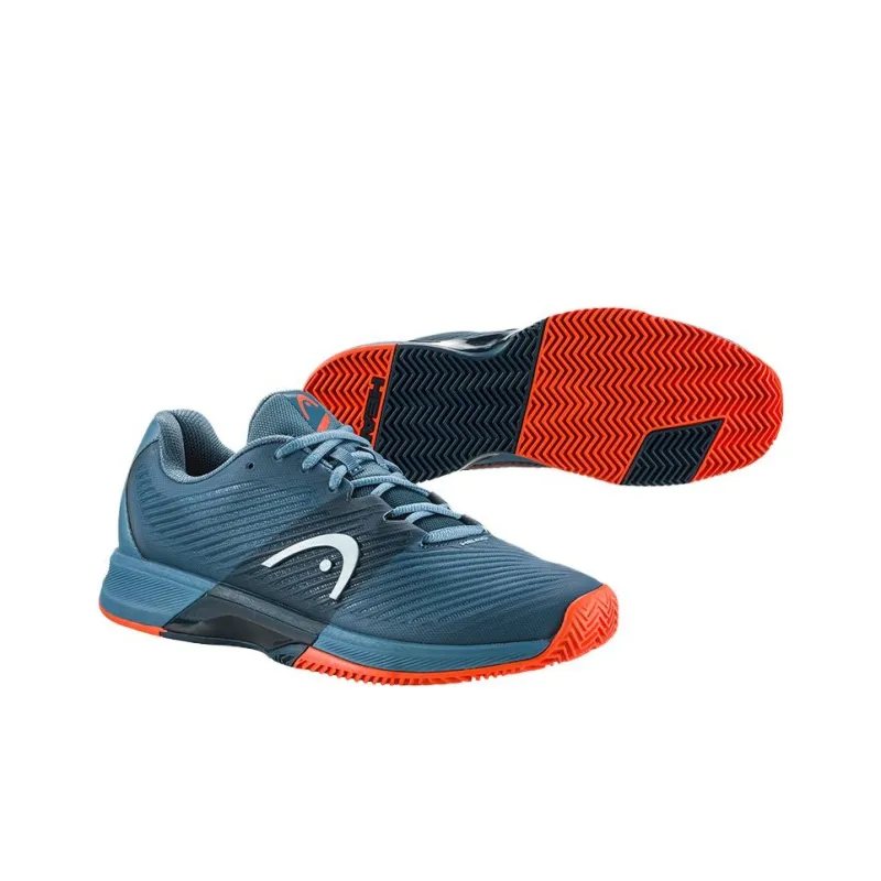 HEAD Revolt Pro4.0 Tennis Shoes Men's Blue Orange-2