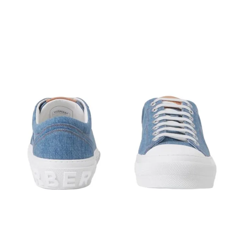 Burberry Stylish Skateboarding Shoes Men's Blue-3