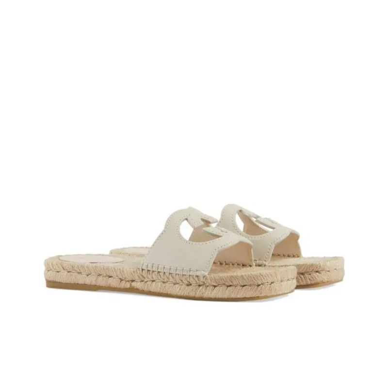 GUCCI Interlocking G Cut-out Espadrilles-3