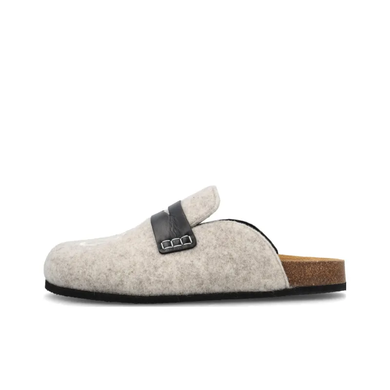 JW Anderson Wrap-toe Slippers Gray-0