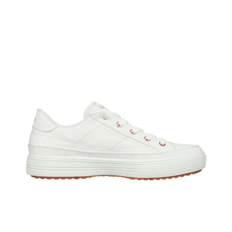 Skechers Skateboard Shoes Women's Low Top White-1