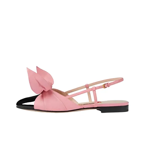GUCCI Flat Shoes Women's Pink Year Of The Rabbit Limited