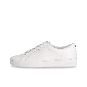 MICHAEL KORS Keaton Stylish Skateboarding Shoes Women's White