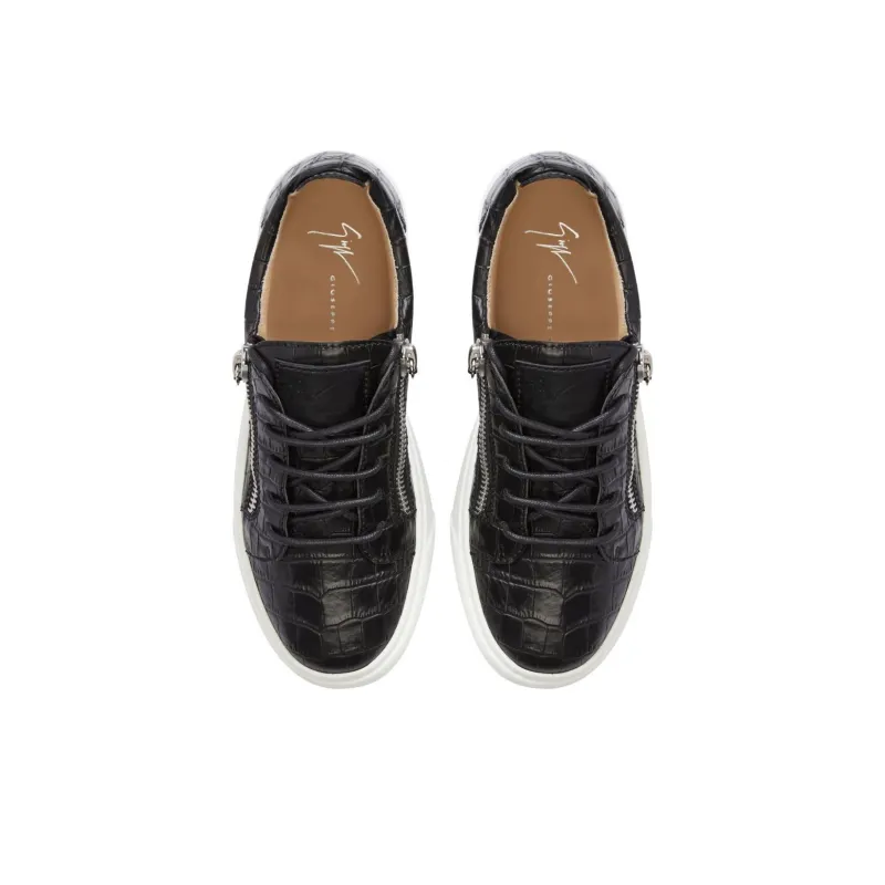 Giuseppe Zanotti Nicki Crocodile effect Sneakers Women's-2