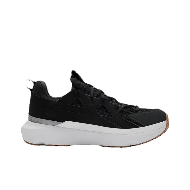 Under Armour Anti Slip Wear Resistant Low Top Casual Shoes Unisex Black-1