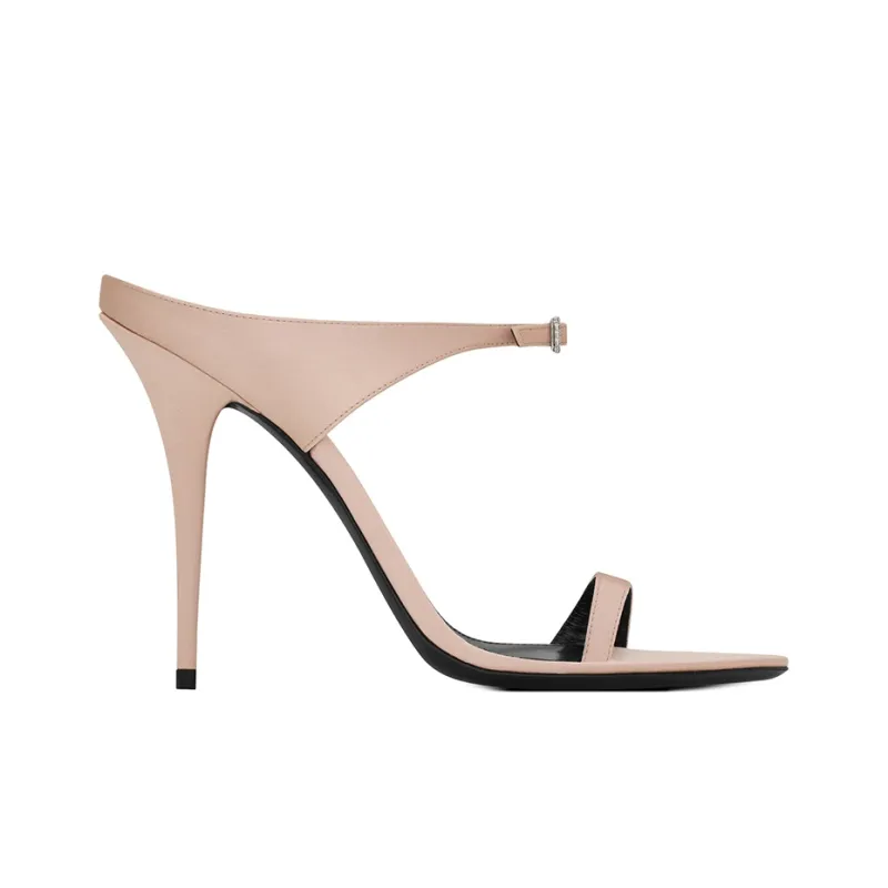 SAINT LAURENT Dive 110mm Leather Sandals-1